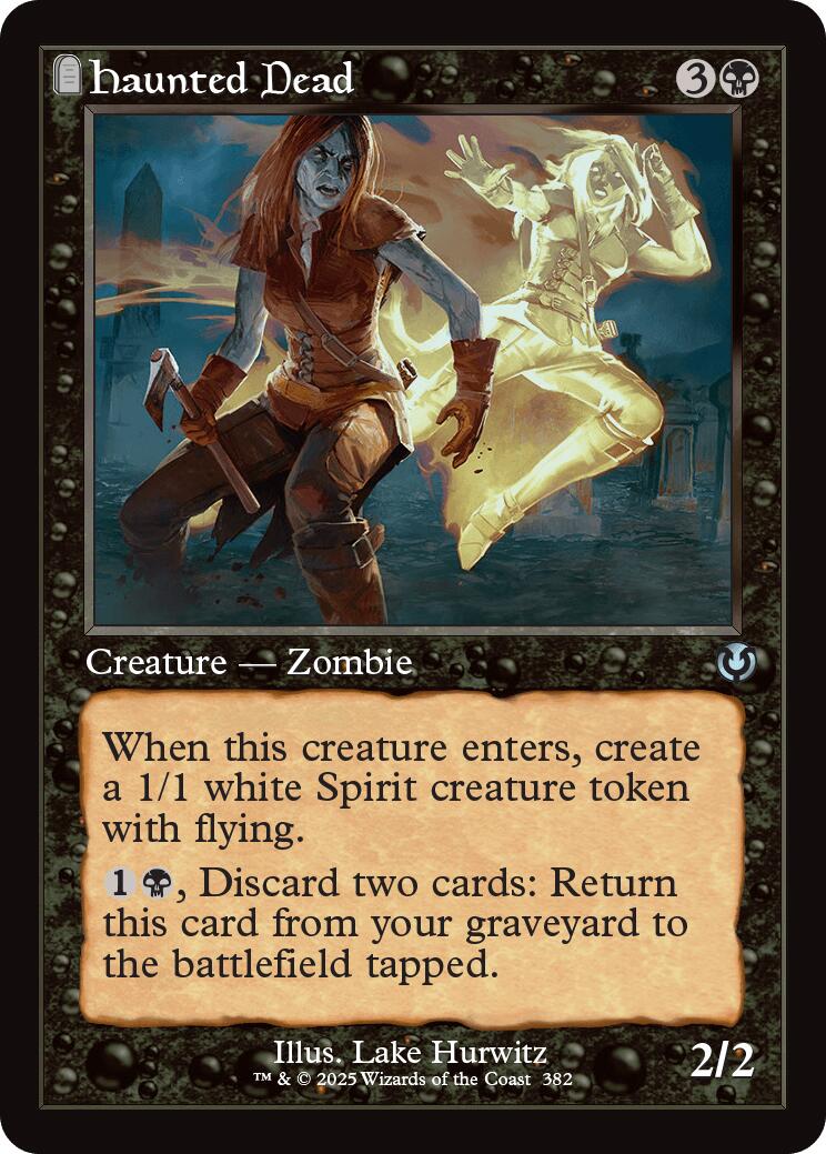 Haunted Dead (Retro Frame) [Innistrad Remastered] | Gamers Paradise