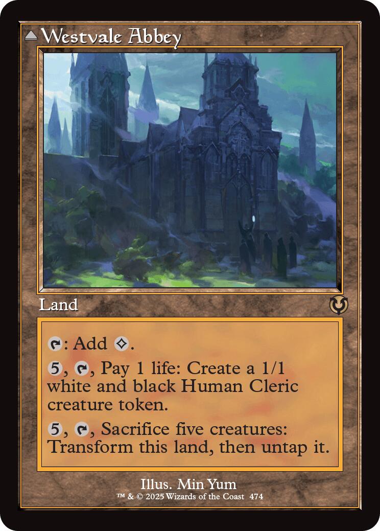 Westvale Abbey // Ormendahl, Profane Prince (Retro Frame) [Innistrad Remastered] | Gamers Paradise