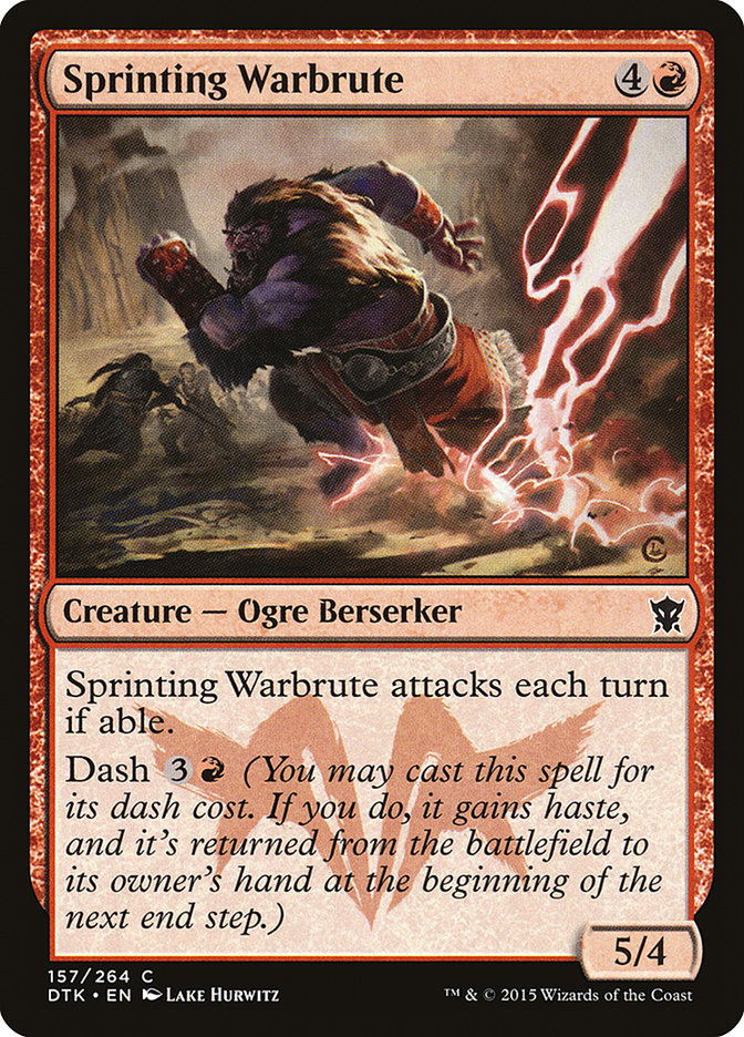 Sprinting Warbrute [Dragons of Tarkir] | Gamers Paradise