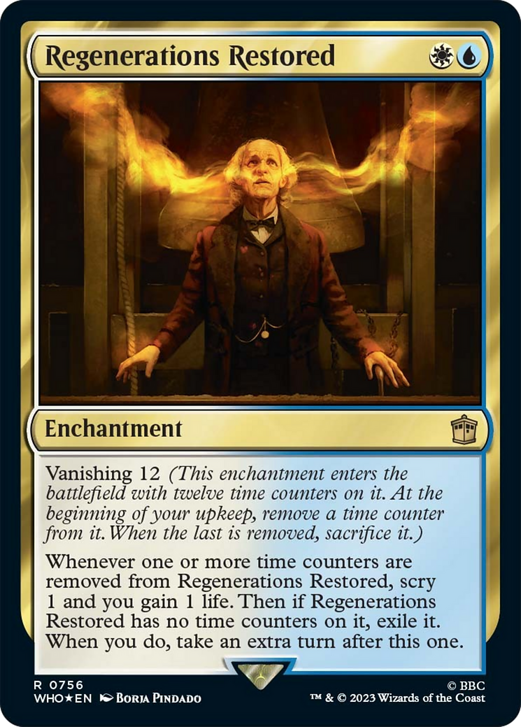 Regenerations Restored (Surge Foil) [Doctor Who] | Gamers Paradise