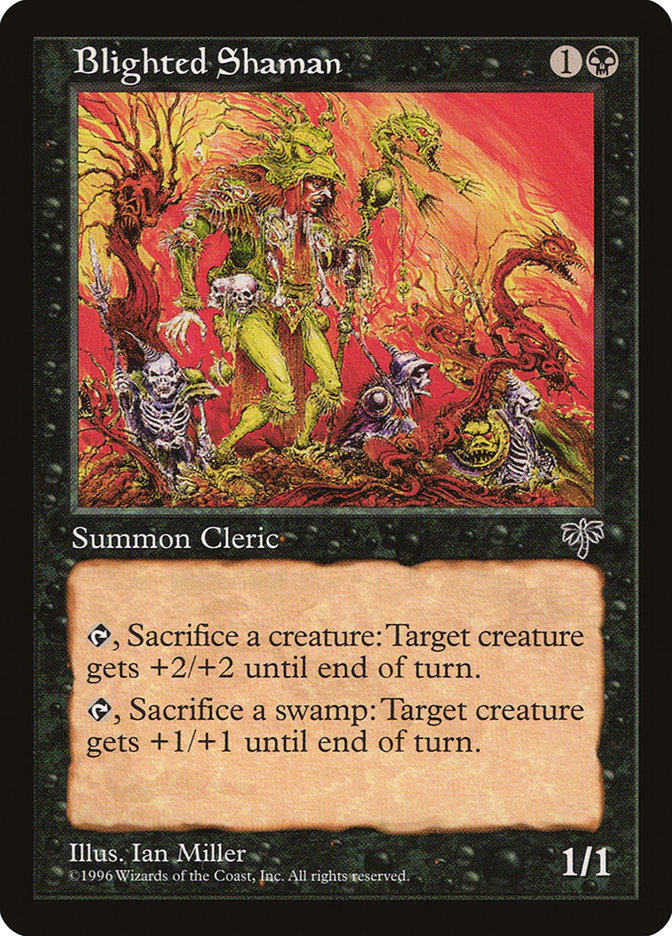 Blighted Shaman [Mirage] | Gamers Paradise