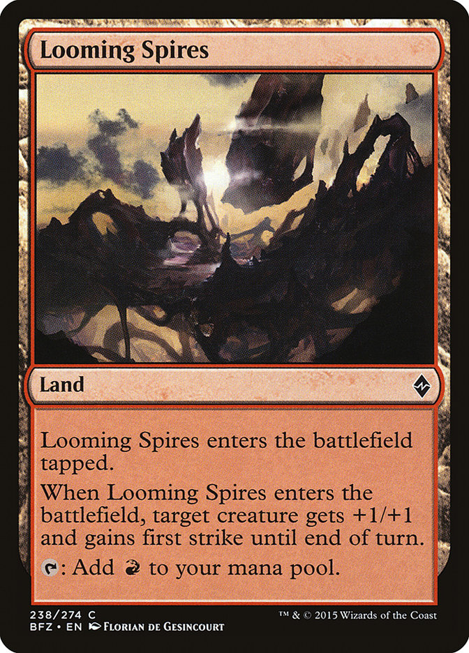 Looming Spires [Battle for Zendikar] | Gamers Paradise