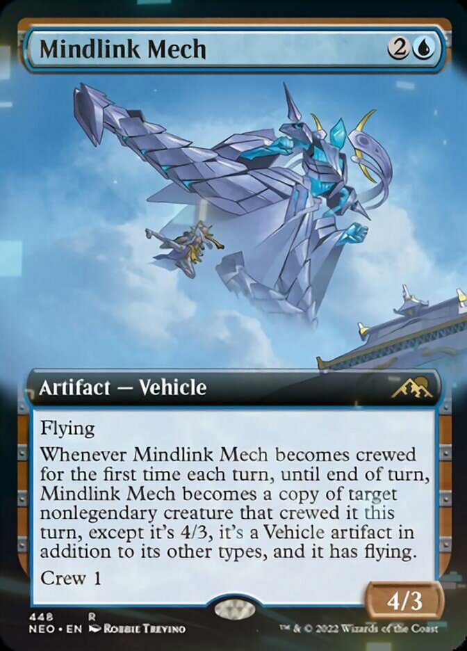 Mindlink Mech (Extended Art) [Kamigawa: Neon Dynasty] | Gamers Paradise