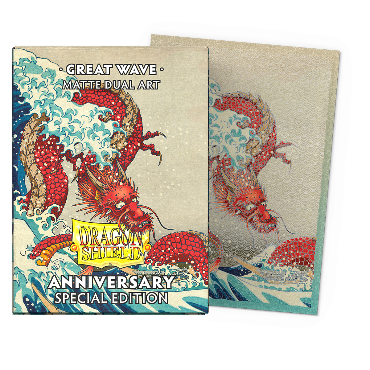 Dragon Shield: Standard 100ct Art Sleeves - Great Wave | Gamers Paradise