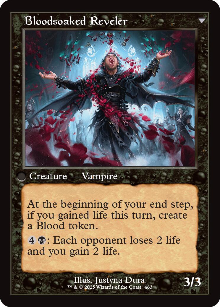 Restless Bloodseeker // Bloodsoaked Reveler (Retro Frame) [Innistrad Remastered] | Gamers Paradise