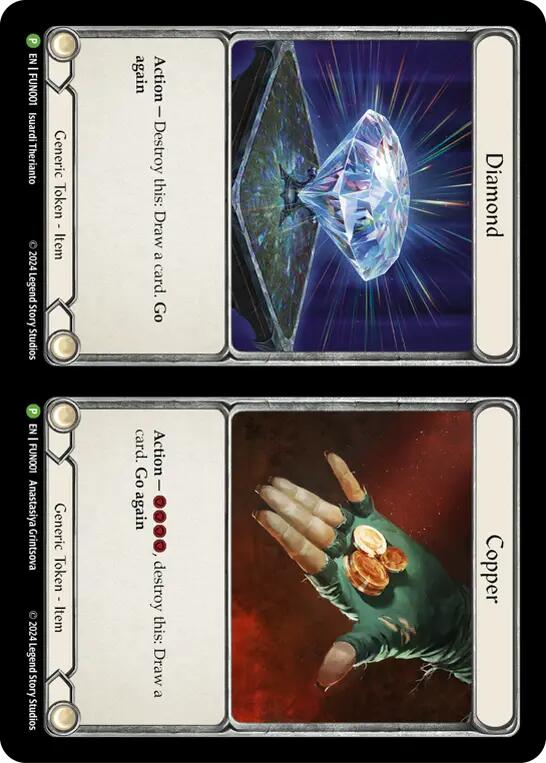 Cracker Bauble // Diamond and Copper [LGS360-FUN001] (Promo) | Gamers Paradise