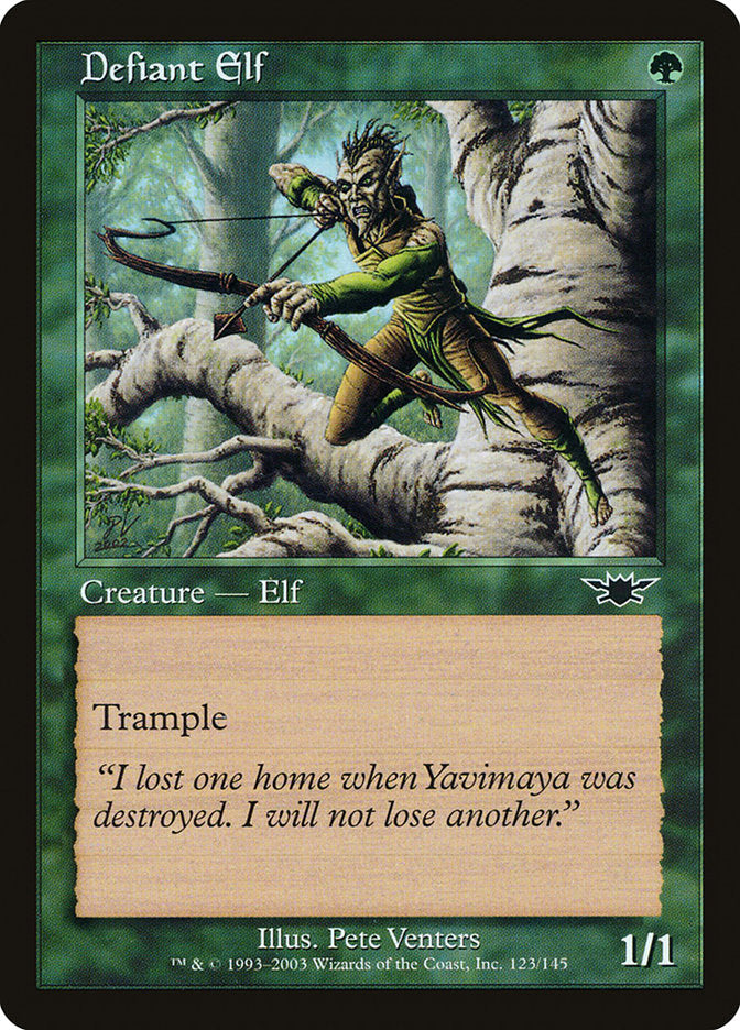 Defiant Elf [Legions] | Gamers Paradise