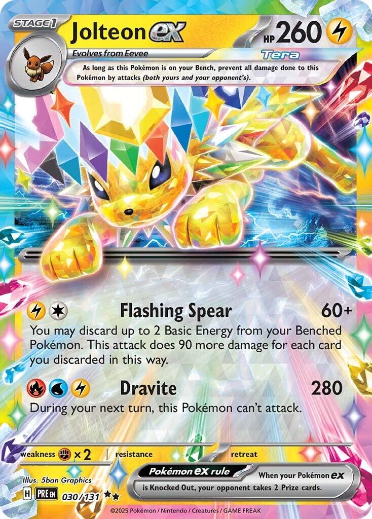 Jolteon ex (030/131) [Scarlet & Violet: Prismatic Evolutions] | Gamers Paradise