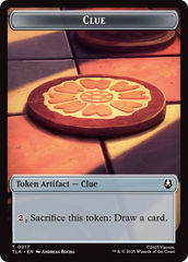 Monk // Clue (0017) Double-Sided Token [Avatar: The Last Airbender Tokens] | Gamers Paradise