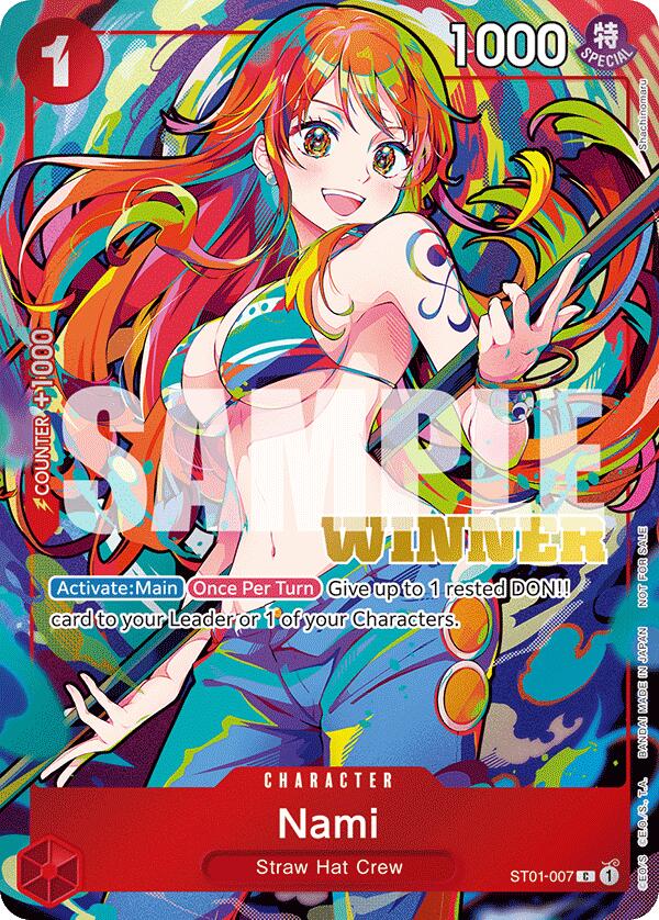Nami (2025 New Year Event) [Winner] [One Piece Promotion Cards] | Gamers Paradise