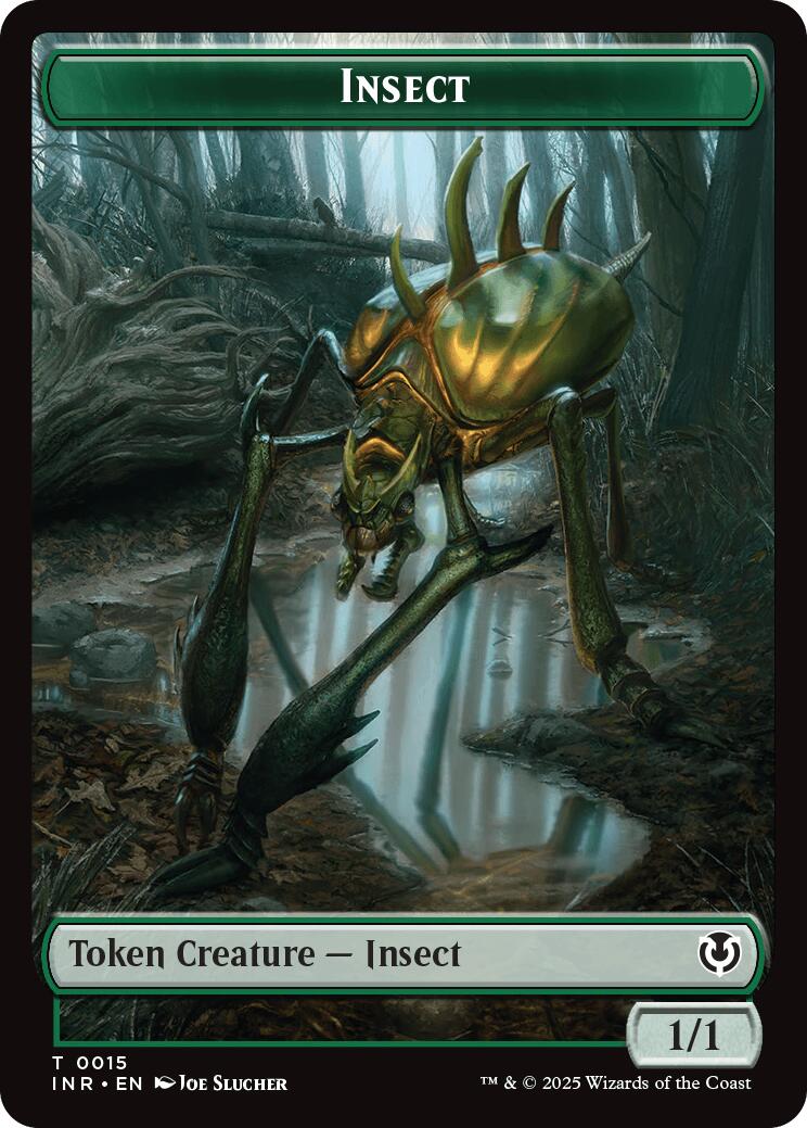 Insect // Spider Double-Sided Token [Innistrad Remastered Tokens] | Gamers Paradise