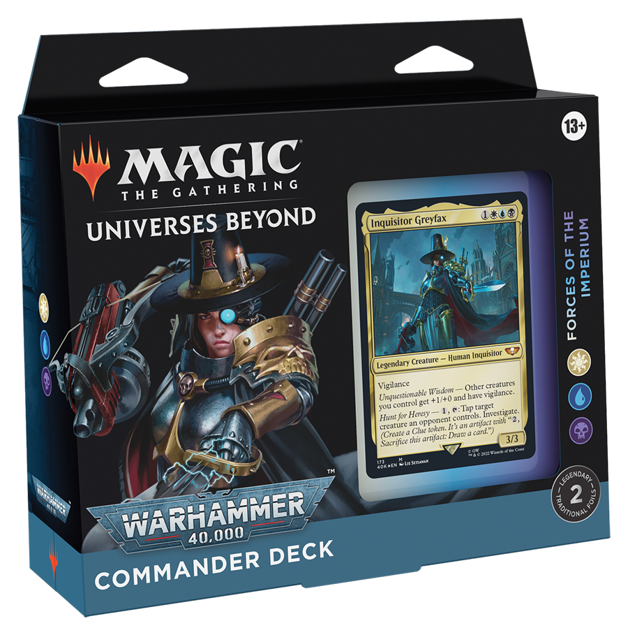 Warhammer 40,000 - Commander Deck (Forces of the Imperium) | Gamers Paradise