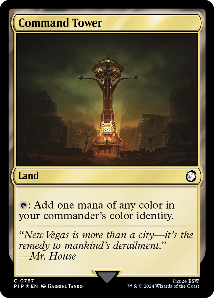 Command Tower (Surge Foil) [Fallout] | Gamers Paradise