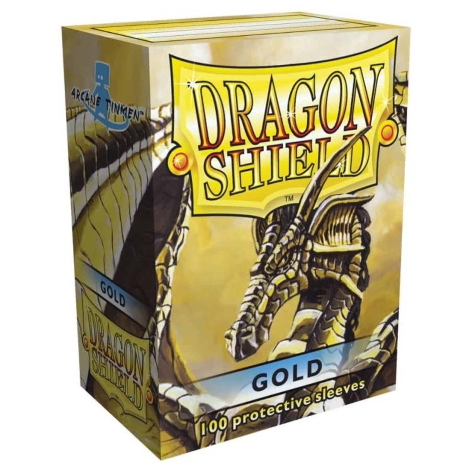Dragon Shield: Standard 100ct Sleeves - Classic (Gold 'Pontifex') | Gamers Paradise