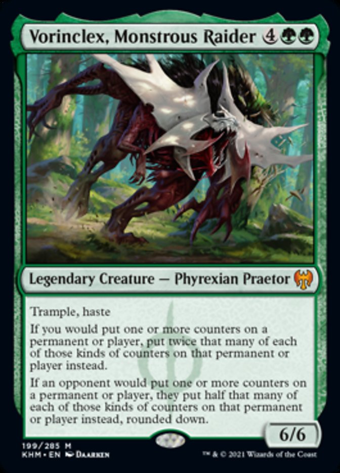 Vorinclex, Monstrous Raider [Kaldheim] | Gamers Paradise