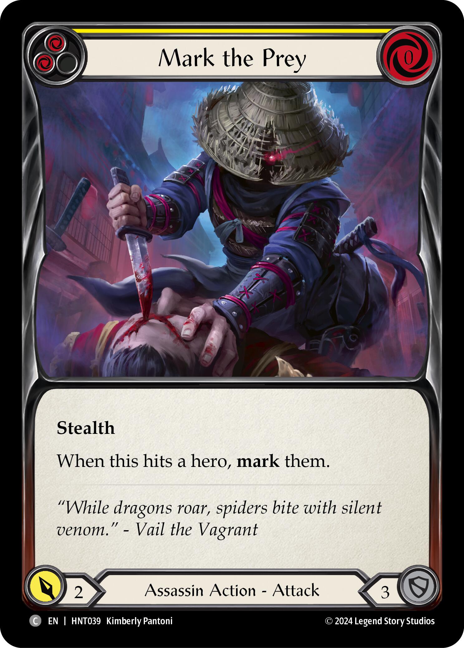 Mark the Prey (Yellow) [HNT039] (The Hunted) | Gamers Paradise