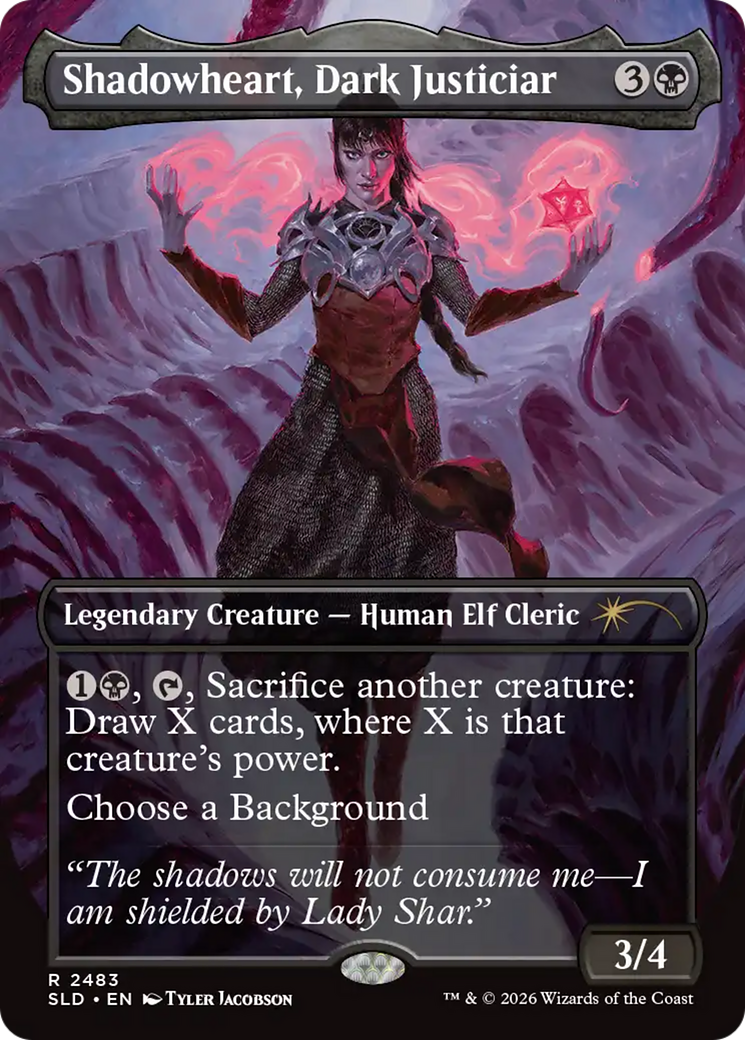 Shadowheart, Dark Justiciar [Secret Lair Drop Series] | Gamers Paradise