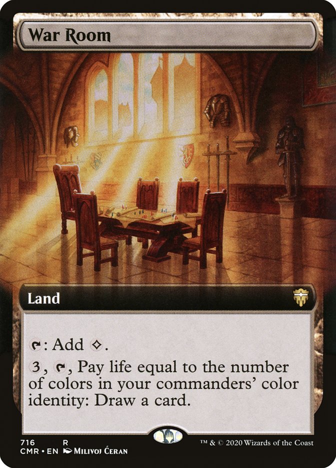 War Room (Extended Art) [Commander Legends] | Gamers Paradise