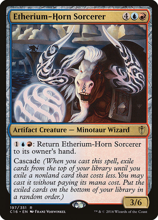 Etherium-Horn Sorcerer [Commander 2016] | Gamers Paradise