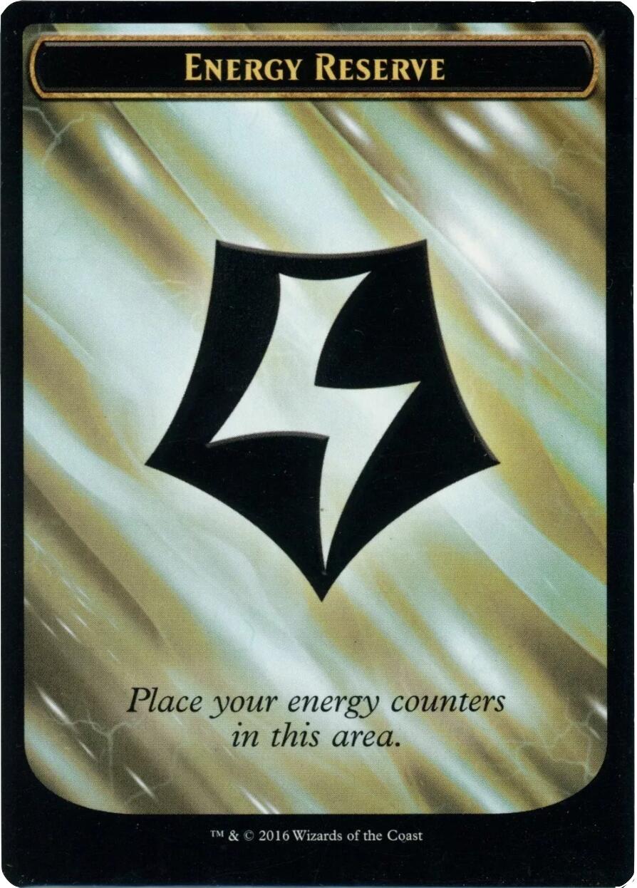 Energy Reserve Token [Aether Revolt Tokens] | Gamers Paradise