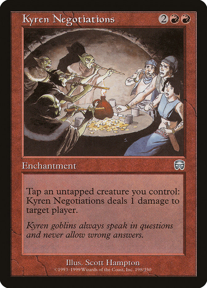 Kyren Negotiations [Mercadian Masques] | Gamers Paradise
