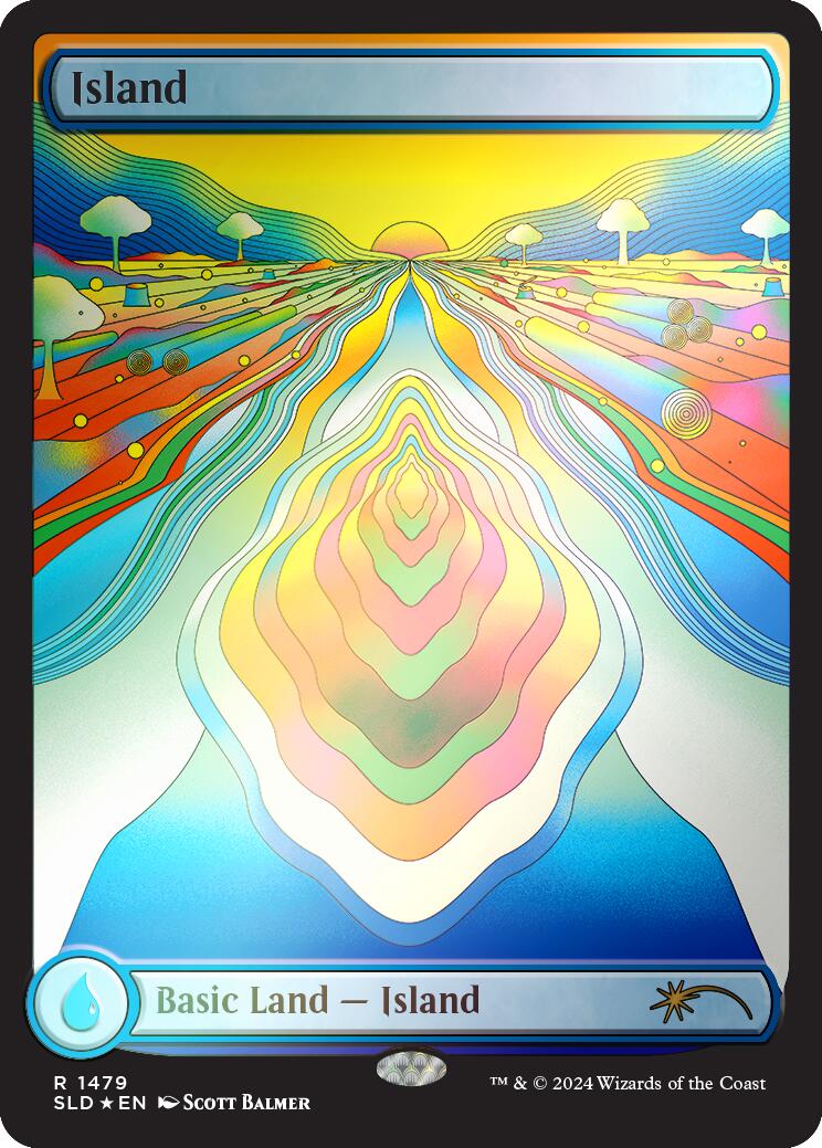 Island (1479) (Rainbow Foil) [Secret Lair Drop Series] | Gamers Paradise