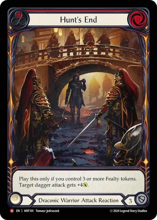 Hunt's End (Extended Art) [HNT101] (The Hunted)  Rainbow Foil | Gamers Paradise