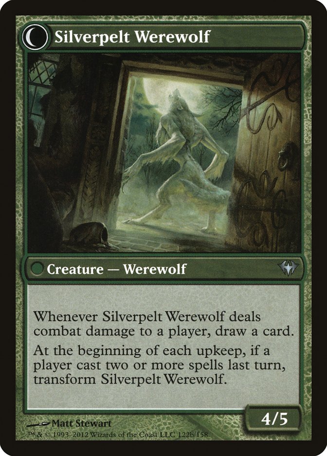 Lambholt Elder // Silverpelt Werewolf [Dark Ascension] | Gamers Paradise