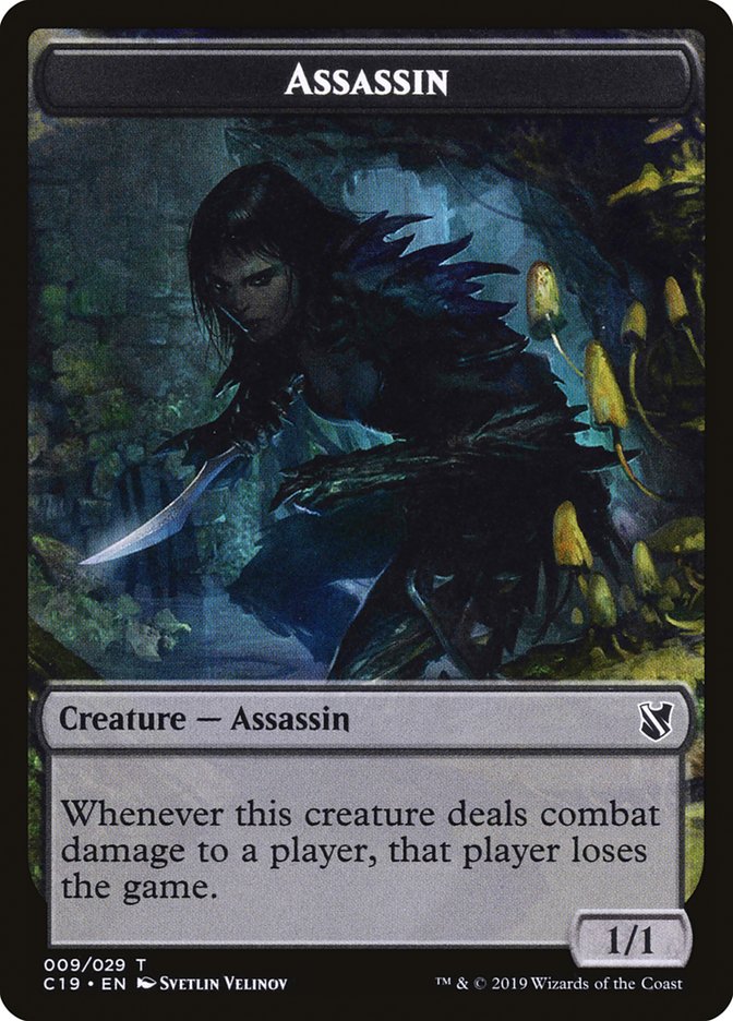 Assassin Token [Commander 2019 Tokens] | Gamers Paradise
