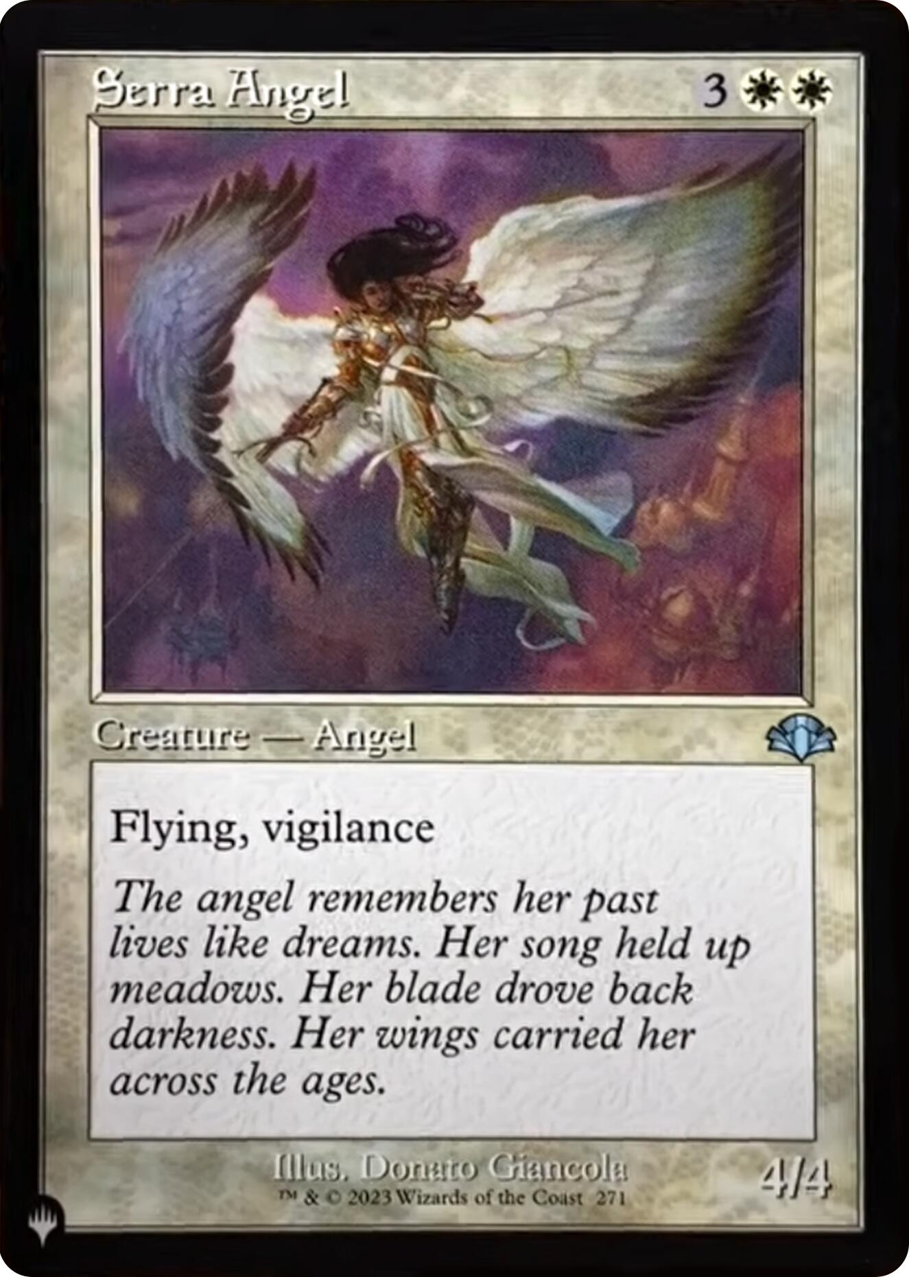 Serra Angel (Retro Frame) [The List] | Gamers Paradise