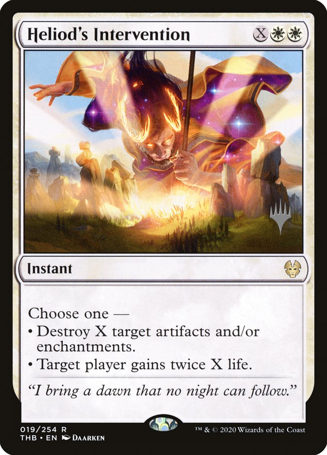 Heliod's Intervention (Promo Pack) [Theros Beyond Death Promos] | Gamers Paradise
