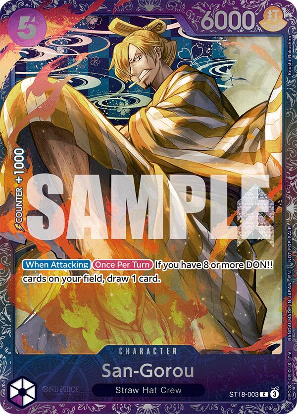 San-Gorou (Treasure Cup 2025) [One Piece Promotion Cards] | Gamers Paradise