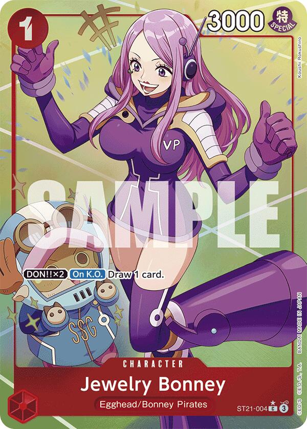 Jewelry Bonney (Parallel) [Starter Deck EX: Gear 5] | Gamers Paradise