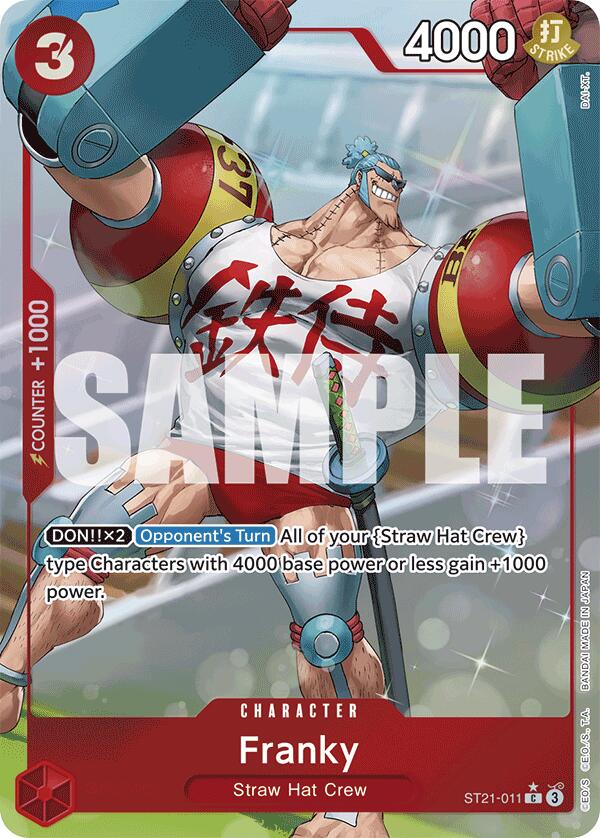 Franky (Parallel) [Starter Deck EX: Gear 5] | Gamers Paradise
