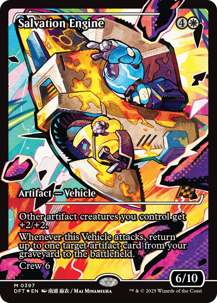 Salvation Engine (Showcase) (Japanese) [Aetherdrift] | Gamers Paradise
