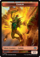 Goblin // Thopter (0010) Double-Sided Token [Aetherdrift Tokens] | Gamers Paradise