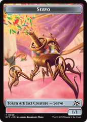 Servo // Thopter (0009) Double-Sided Token [Aetherdrift Tokens] | Gamers Paradise