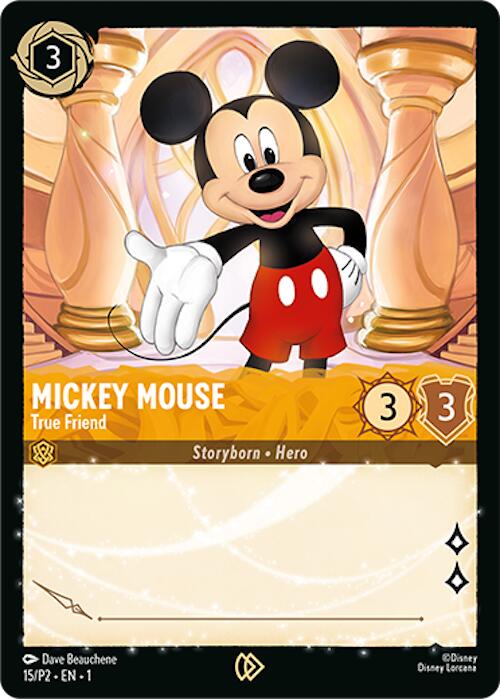 Mickey Mouse - True Friend (15) [Promo Cards] | Gamers Paradise
