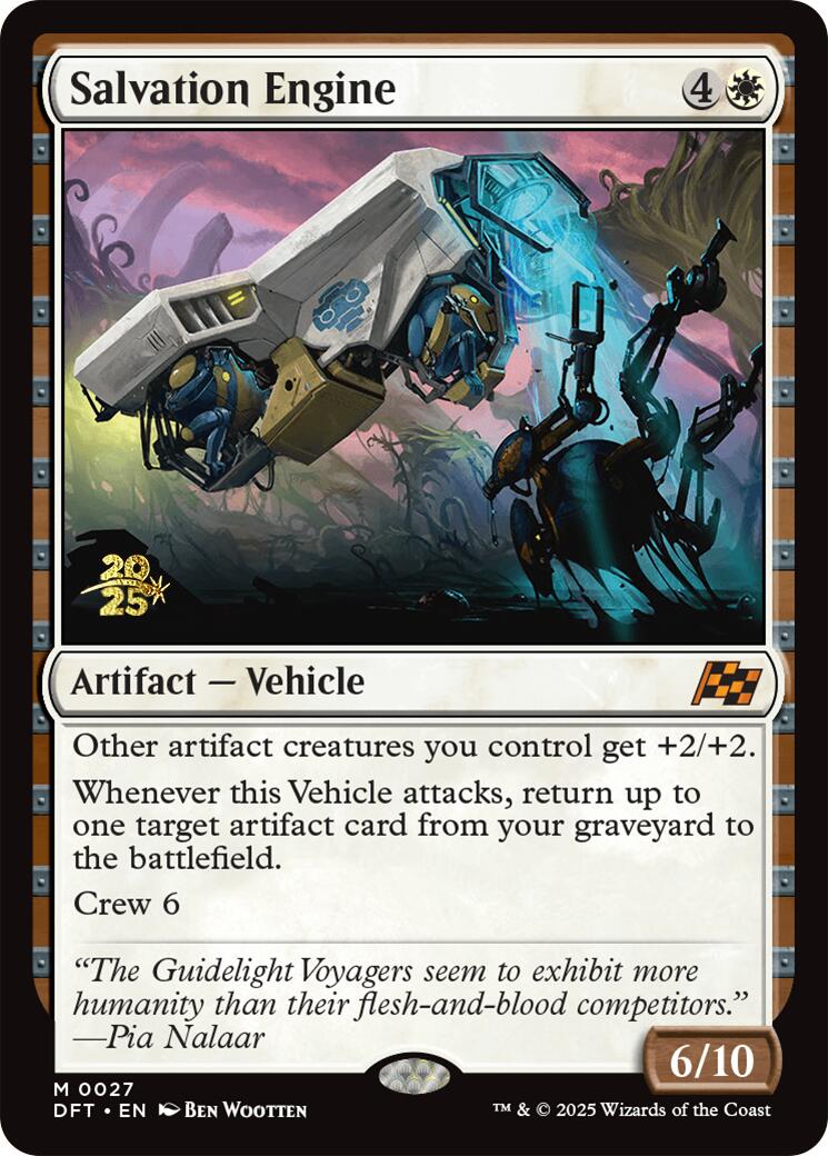 Salvation Engine [Aetherdrift Prerelease Promos] | Gamers Paradise