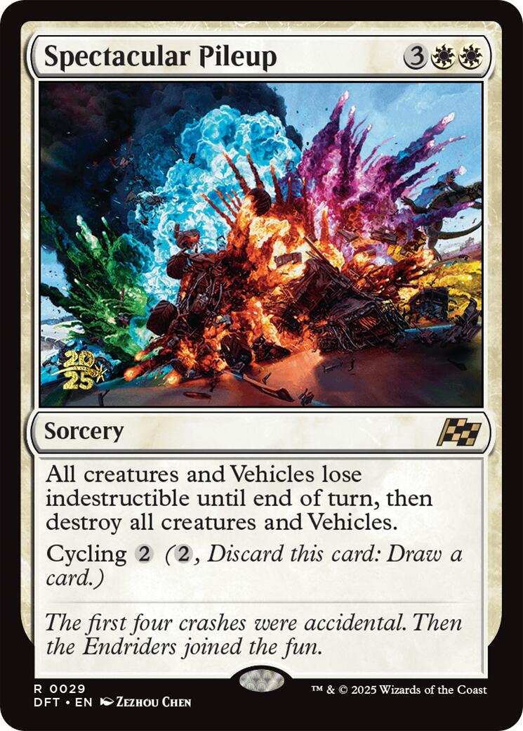 Spectacular Pileup [Aetherdrift Prerelease Promos] | Gamers Paradise