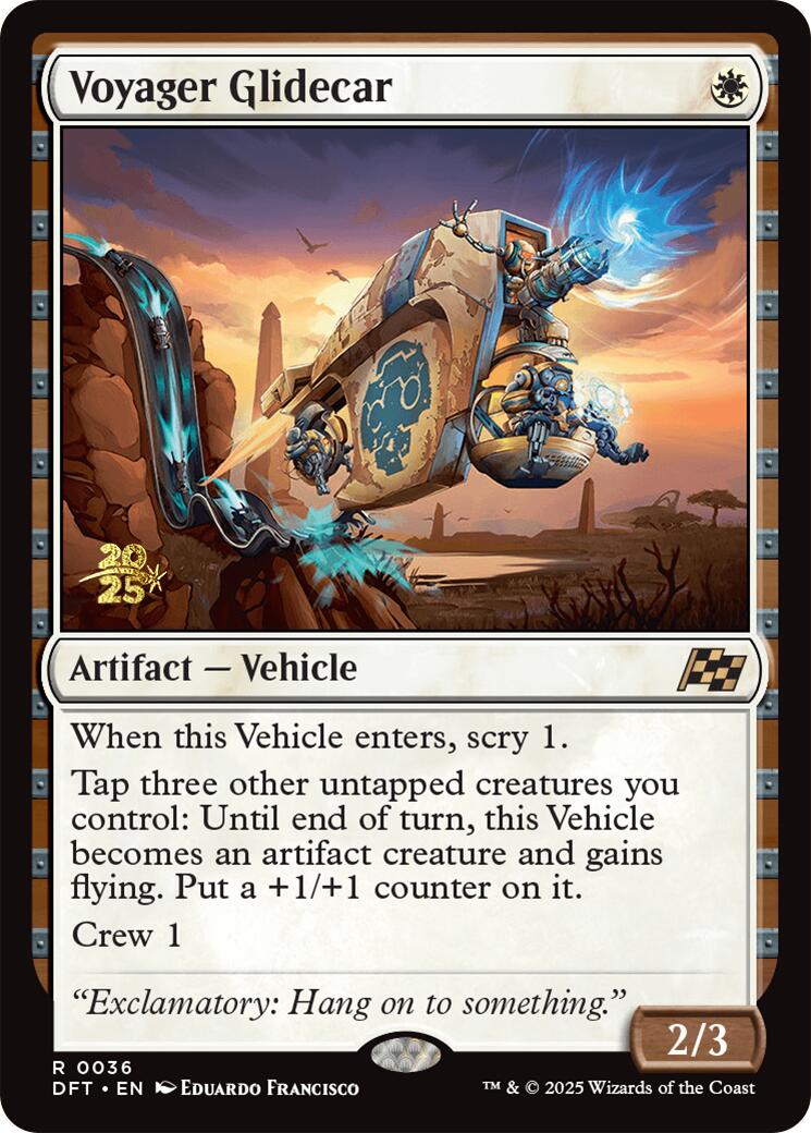 Voyager Glidecar [Aetherdrift Prerelease Promos] | Gamers Paradise