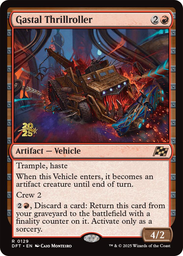 Gastal Thrillroller [Aetherdrift Prerelease Promos] | Gamers Paradise