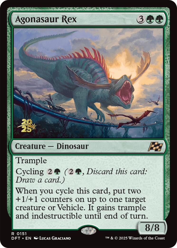 Agonasaur Rex [Aetherdrift Prerelease Promos] | Gamers Paradise