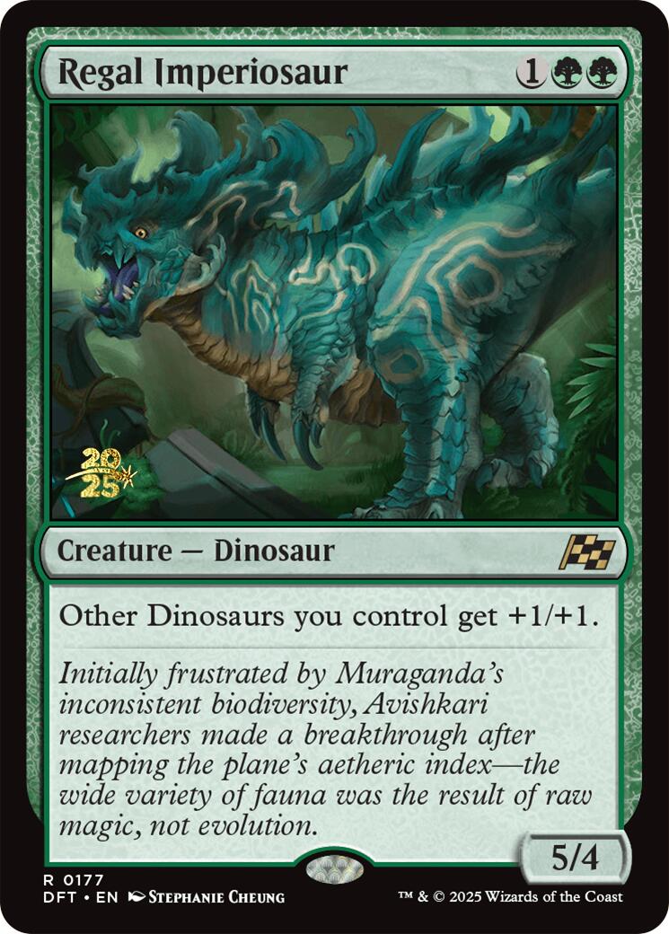 Regal Imperiosaur [Aetherdrift Prerelease Promos] | Gamers Paradise