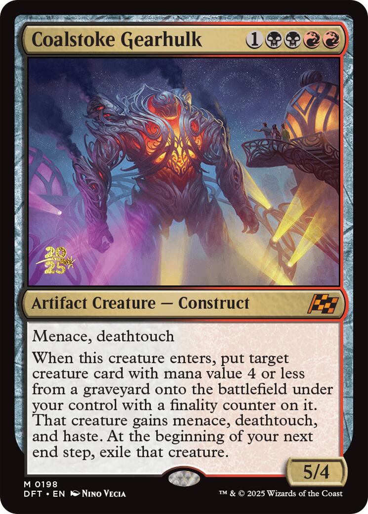 Coalstoke Gearhulk [Aetherdrift Prerelease Promos] | Gamers Paradise