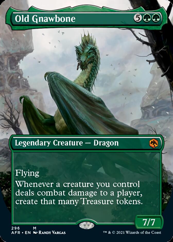 Old Gnawbone (Borderless Alternate Art) [Dungeons & Dragons: Adventures in the Forgotten Realms] | Gamers Paradise