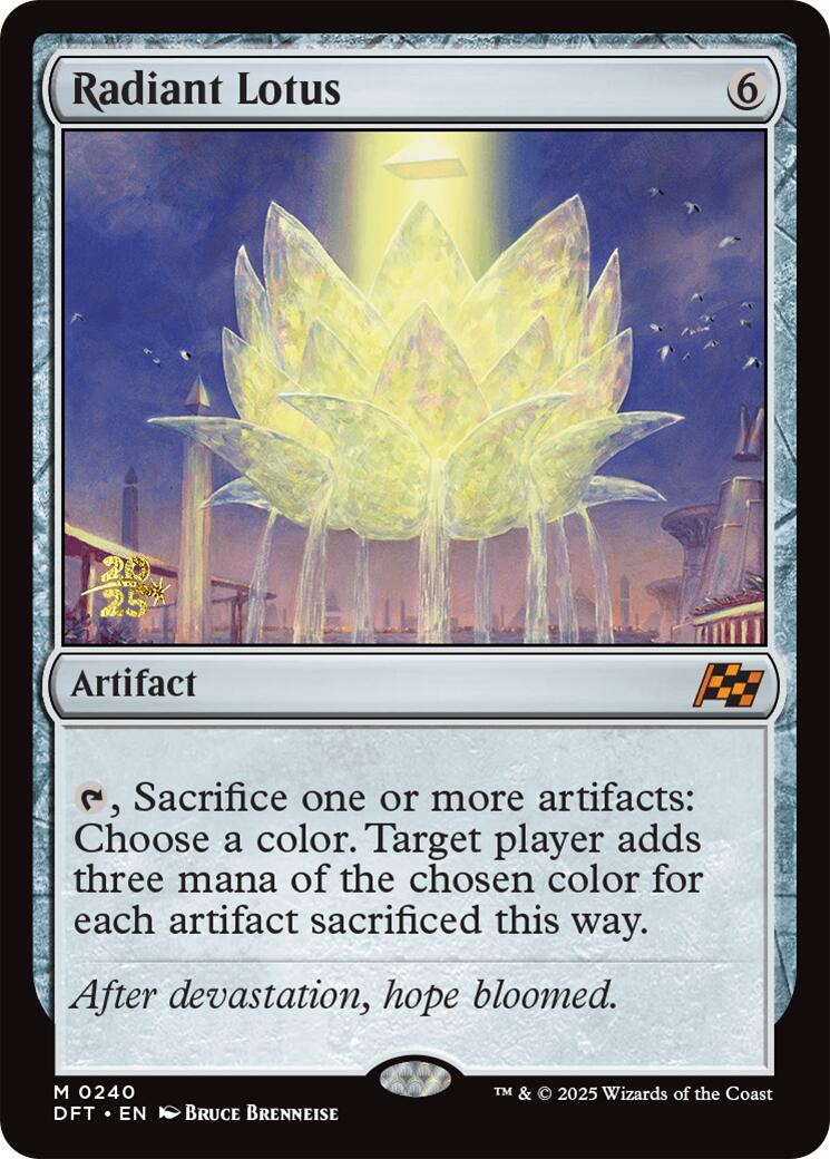 Radiant Lotus [Aetherdrift Prerelease Promos] | Gamers Paradise