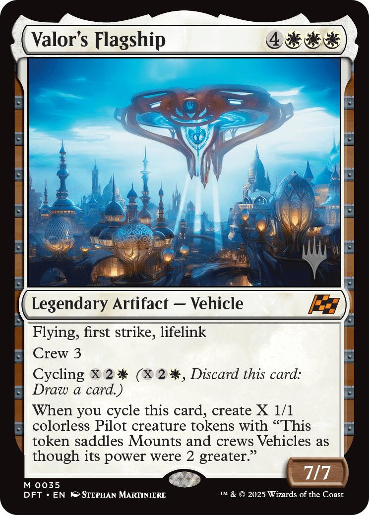 Valor's Flagship [Aetherdrift Promos] | Gamers Paradise