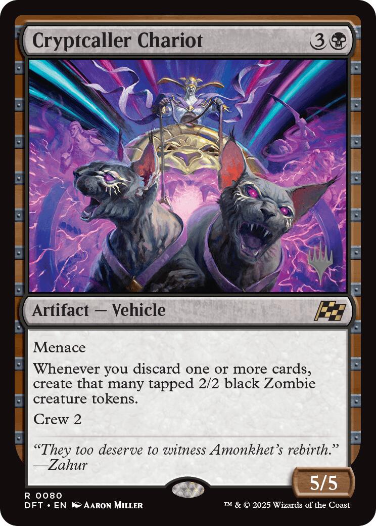 Cryptcaller Chariot [Aetherdrift Promos] | Gamers Paradise