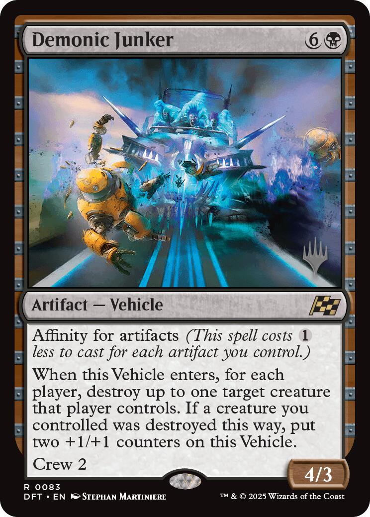 Demonic Junker [Aetherdrift Promos] | Gamers Paradise